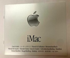 Apple iMac 2001 Packaging Literature with ORIGINAL WELCOME TO OSX BOOKLET -NOS