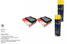 2x MAHLE Innenraumfilter MANNOL Klimareiniger für Saab 9-5 Kombi 2.0 T 2.3