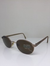 New Vintage Giorgio Armani GA 633 Oval Sunglasses C. 816 Rose Gold 51-21mm Italy