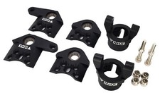 Axial Wraith & RR10 Bomber Aluminum Steering Front Knuckles - 1 Pair Upgrade Parts Set, Green