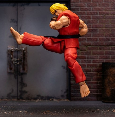 Ultra Calle Fighter II The Final Challengers Ken 15 CM Actionfigur 1/12 Ovp - Imagen 10 de 14