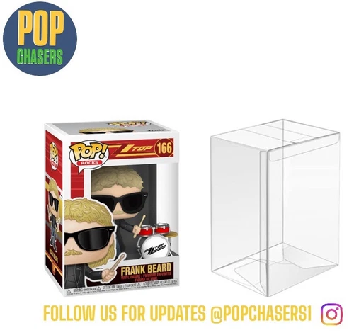 Funko POP! Rocks: Frank Beard #166 W/Pop Protector