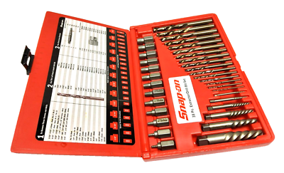 New Snap-on™ EXD35 Multi-Spline Spiral Flute Extractor SET Left