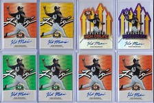 2014 Leaf Valiant Draft Kodi Medeiros Base Green Prismatic RC Auto Brewers SP!