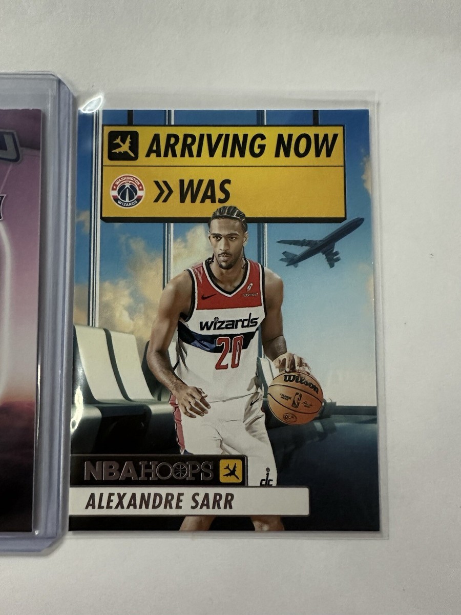 2024-25 NBA Hoops Alexandre Sarr RC Skyview #8 + Arriving Now #23