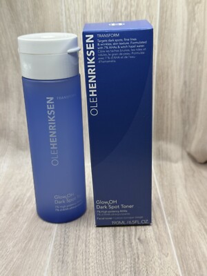 Ole Henriksen Glow2OH Dark Spot Toner 6.5 oz 190 mL, New Sealed 
