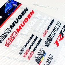 13pcs Mugen Small Reflective Decal Sticker Set Window Vinyl For Car Auto