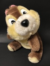 Walt Disney Chip Dale CHIP Plush Vintage VTG Disneyland Toy