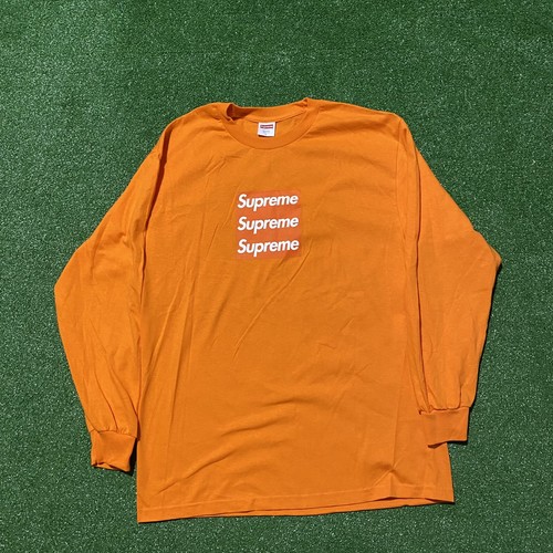 asspizza triple box logo longsleeve tee 