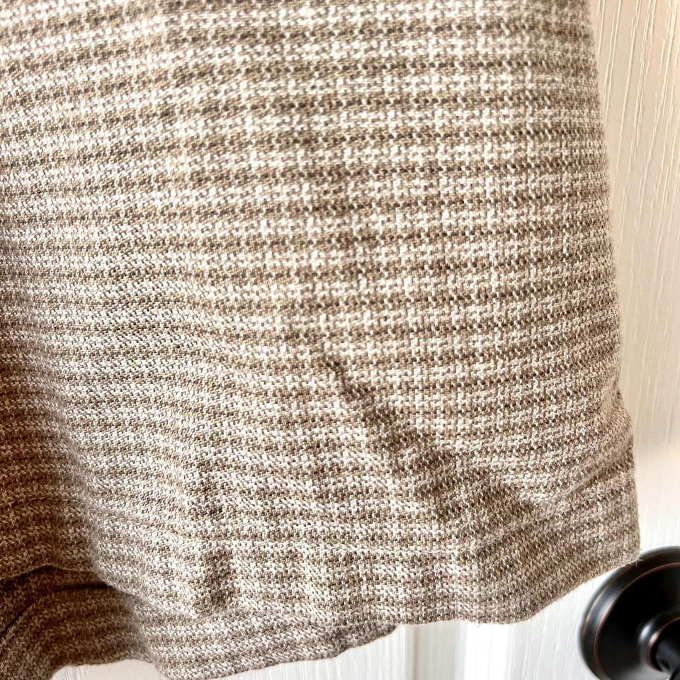 Pantalones Cortos Vintage RIDERS CASUALS Algodón Cuadros Tiro Alto Mamá—Talla. 14 Foto 3 de 4