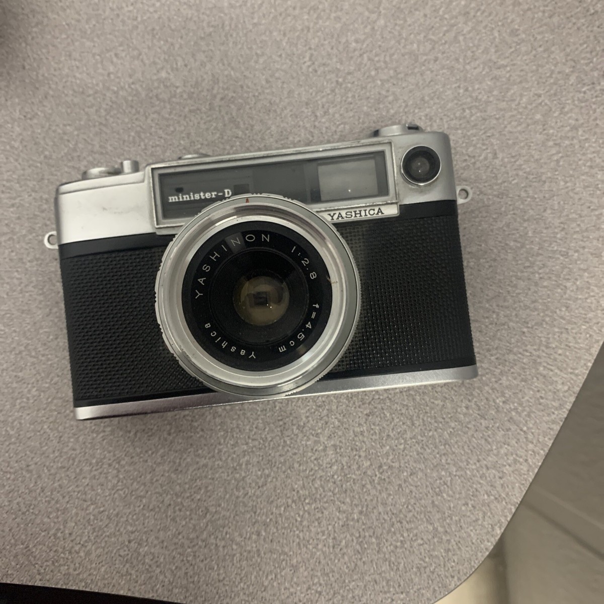 Yashica Minister D 35mm Rangefinder Camera w/ Yashica f=4.5cm Lens