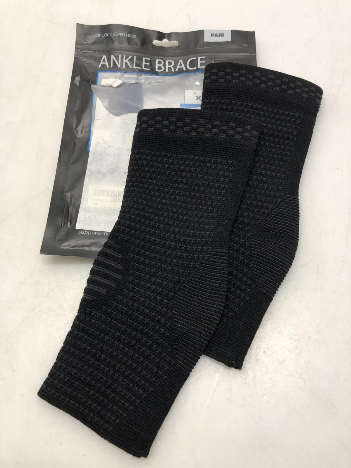 POWERLIX Tutore per caviglie 2 pezzi, Tutore professionale per caviglie