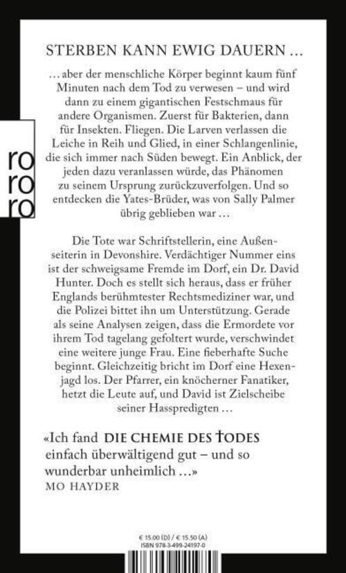 Thumbnail - Simon Beckett / Die Chemie Des Todes / 9783499241970