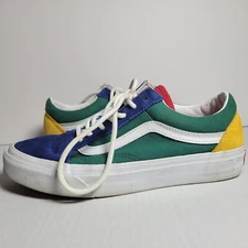 VANS Old Skool Shoes Yacht Club Suede Low Top Skate Sneakers Unisex Size M5.5/W7