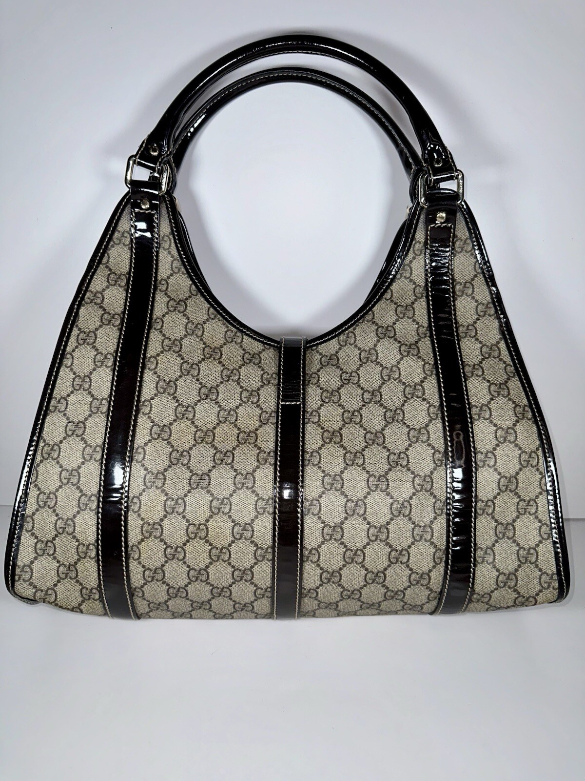 Authentic GG Plus Monogram Medium Joy Shoulder Bag - image 6