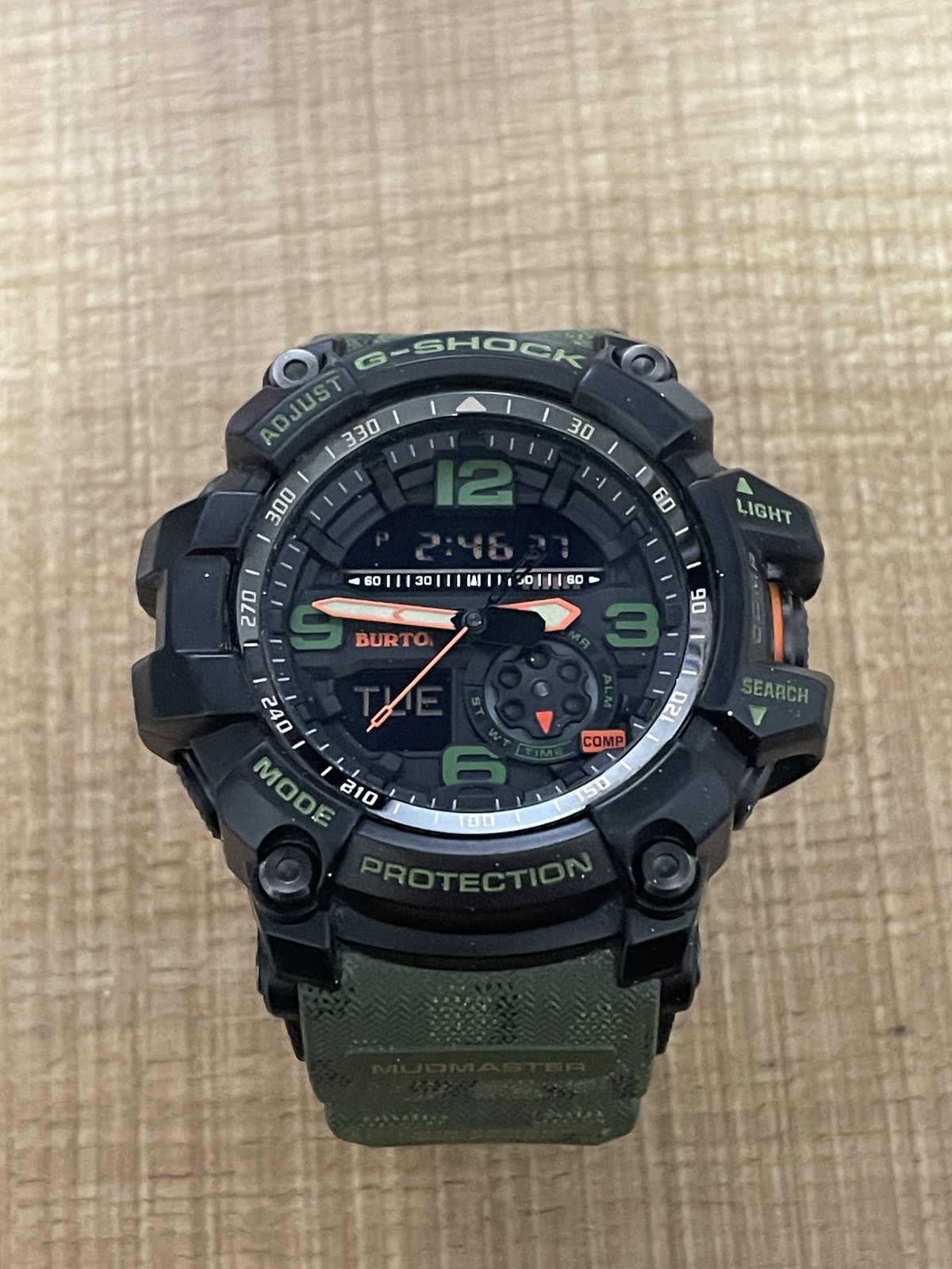 【限定】G-SHOCK×BURTON GG-1000BTN-1AJR CASIO G-SHOCK BURTON Collaboration MUDMASTER GG-1000BTN-1AJR Men's