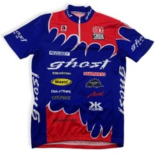 Rock Shox Ghost vintage Radtrikot Gr. ca. M BW 51cm Fahrrad Bike Shirt IY16