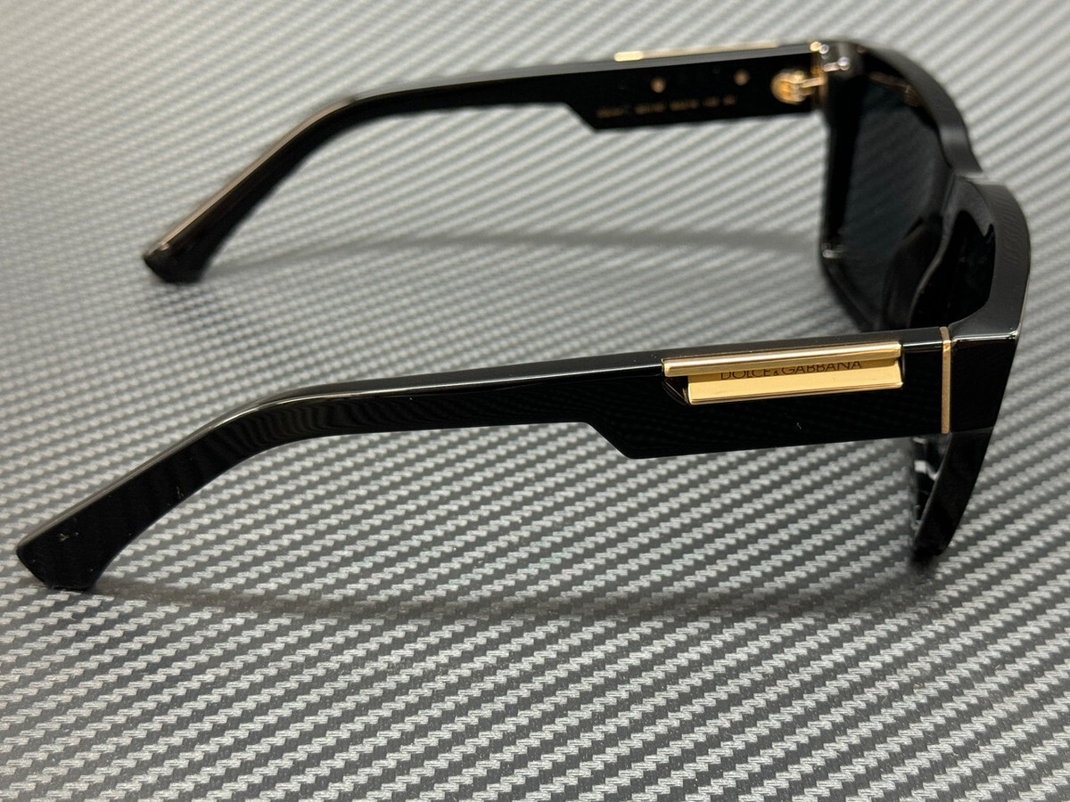 DOLCE & GABBANA DG4465 501 87 Black Grey Men display picture 2