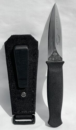 Gerber "Guardian" Small Dagger Boot Knive w/Cloth Sheath, Item No. J6078S - 第 1/4 張圖片