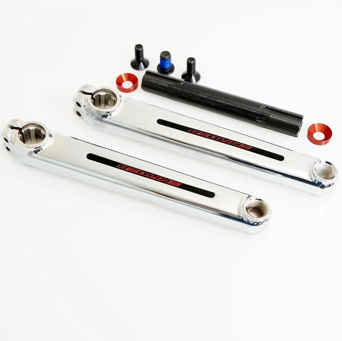 REDLINE フライトクランクアーム 175mm NOS OLD BMX REDLINE FLIGHT BMX 3-piece Cranks Chrome Old School BMX Crank Arm