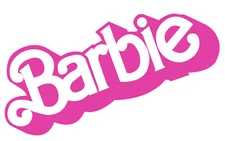 Barbie sticker logo weatherproof  bumper vinyl decal