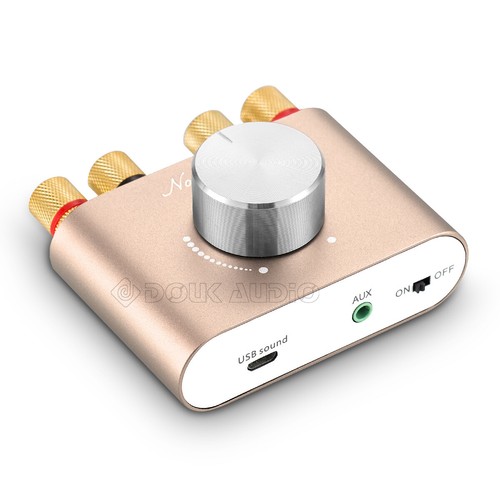 Nobsound Mini Bluetooth Power Amplifier HiFi Digital Stereo Amp USB Sound 50W×2 - Picture 3 of 11
