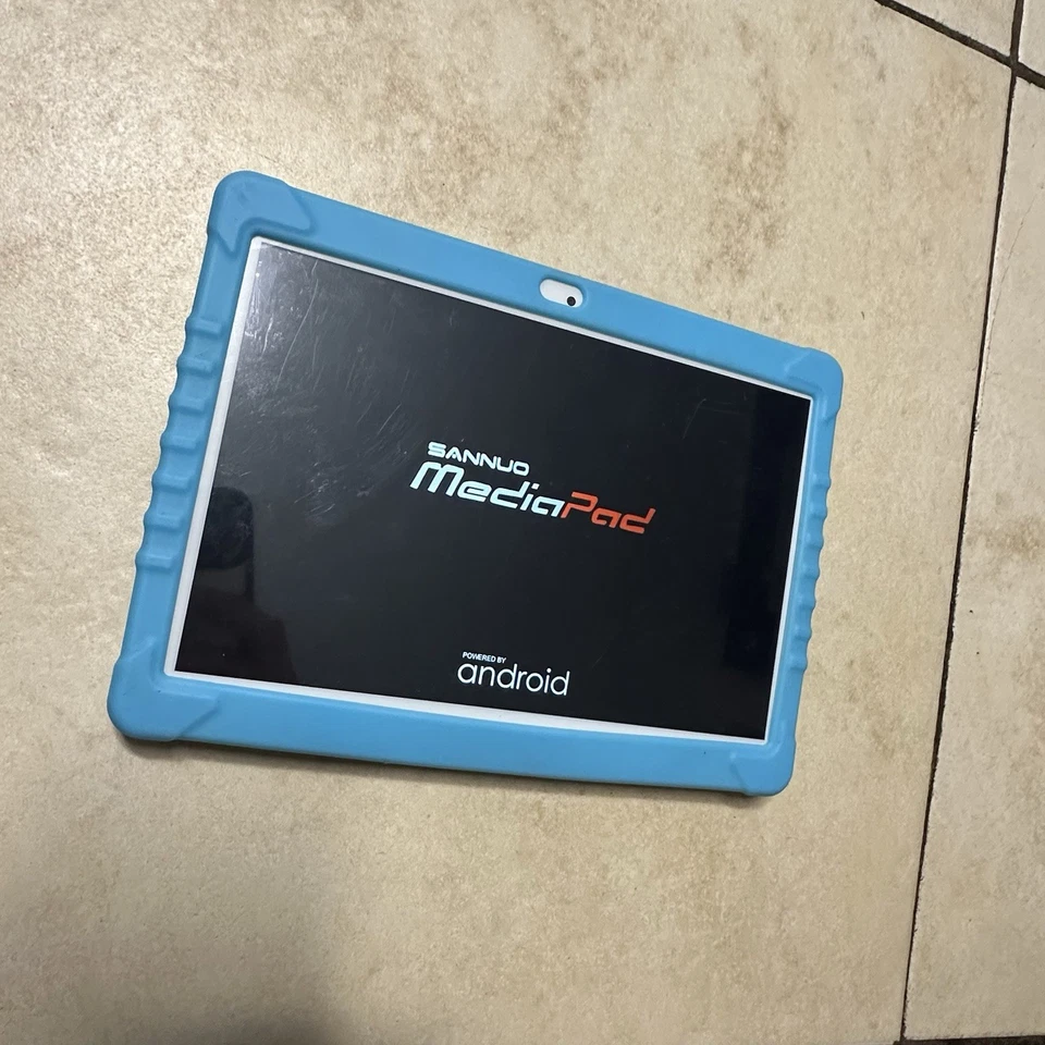 sannuo k101 儿童平板电脑 10.1 英寸 Android 带保护壳 已解锁 已测试 — 第 4/4 张图片