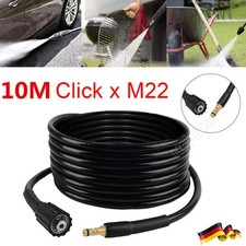 10M f&uuml;r K&auml;rcher K2/K3/K4/K5 Hochdruckschlauch Schlauch M22 Ersatzschlauch Gummi