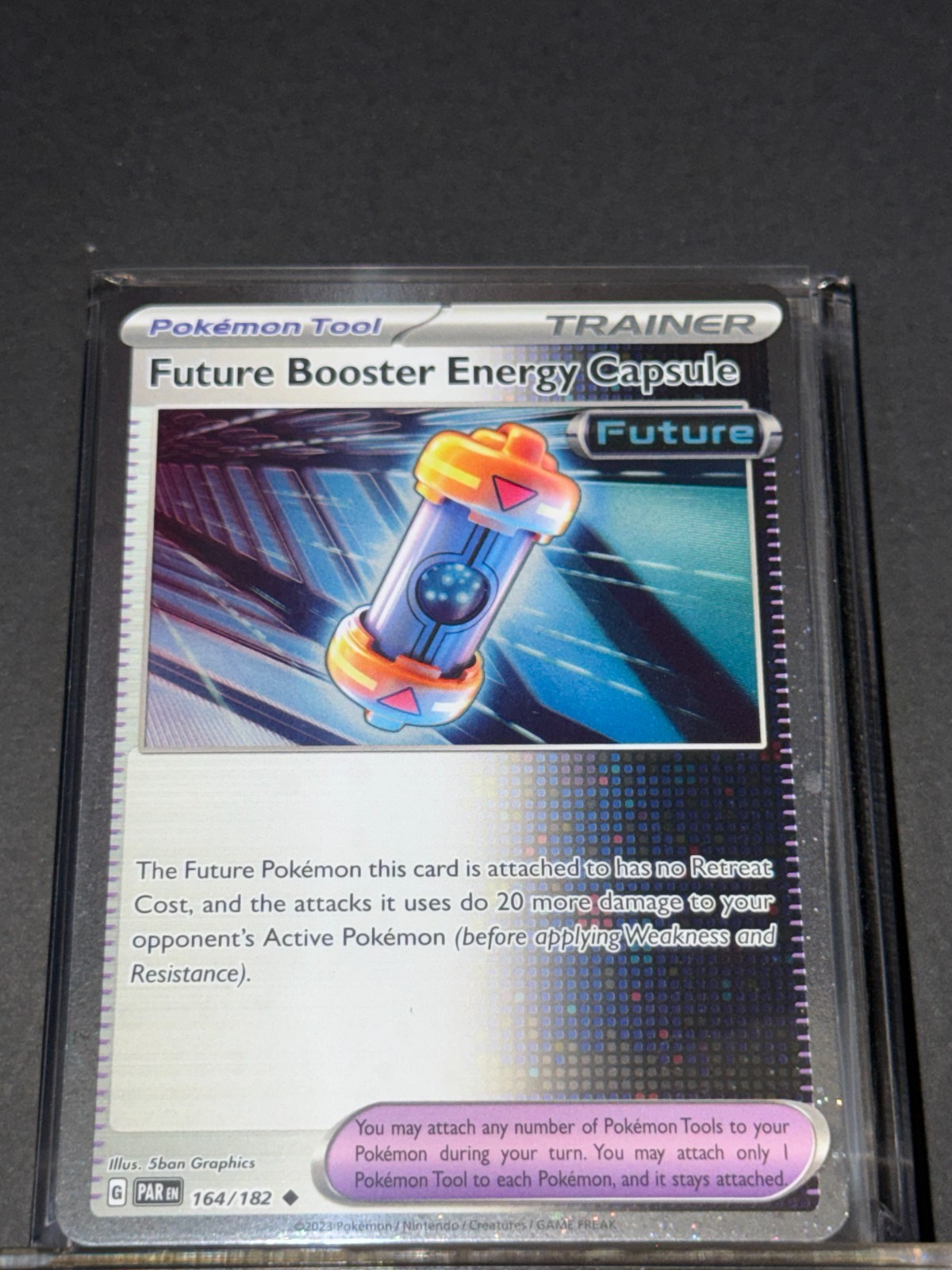 Future Booster Energy Capsule Cosmos Swirl PAR 164/182 Pokemon Holo NM