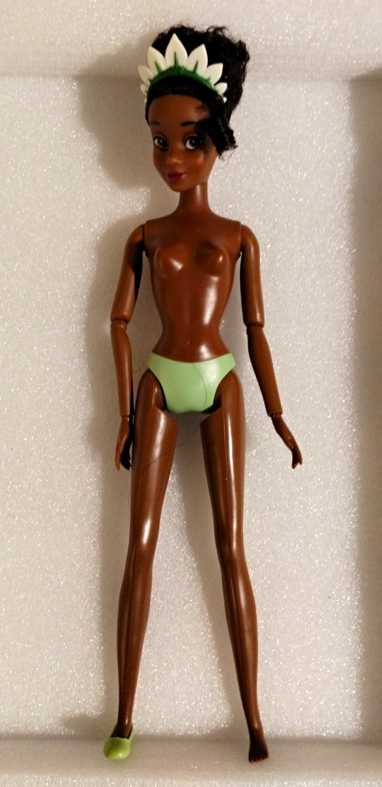 DISNEY CLASSIC DOLL NUDE ONLY THE PRINCESS AND THE FROG TIANA AA NO CLOTHES