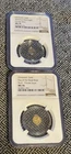 NGC Certified MS70 Bald Eagle 1/500 & Rose Skull 1/200 Oz  .999 Gold Rounds