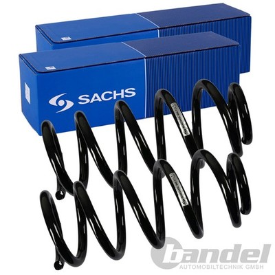 2x SACHS FAHRWERKSFEDER HINTERACHSE passend für MINI COUNTRYMAN R60 PACEMAN R61