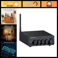 2.1 Channel Bluetooth Subwoofer Amplifier, 165W x2 350W, Bass Treble Control,