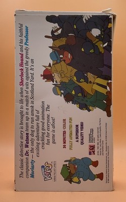 Sherlock Hound - White Silver Getaway VHS 1991 **Buy 2 Get 1 Free