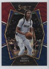 2021-22 Panini Select Premier Level Tri-Color Prizm Moses Brown #177 0o2b