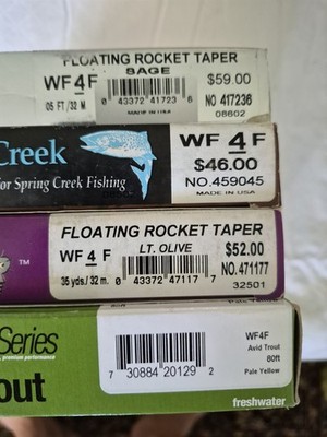 trout bundle  4 wt  floating fly lines 