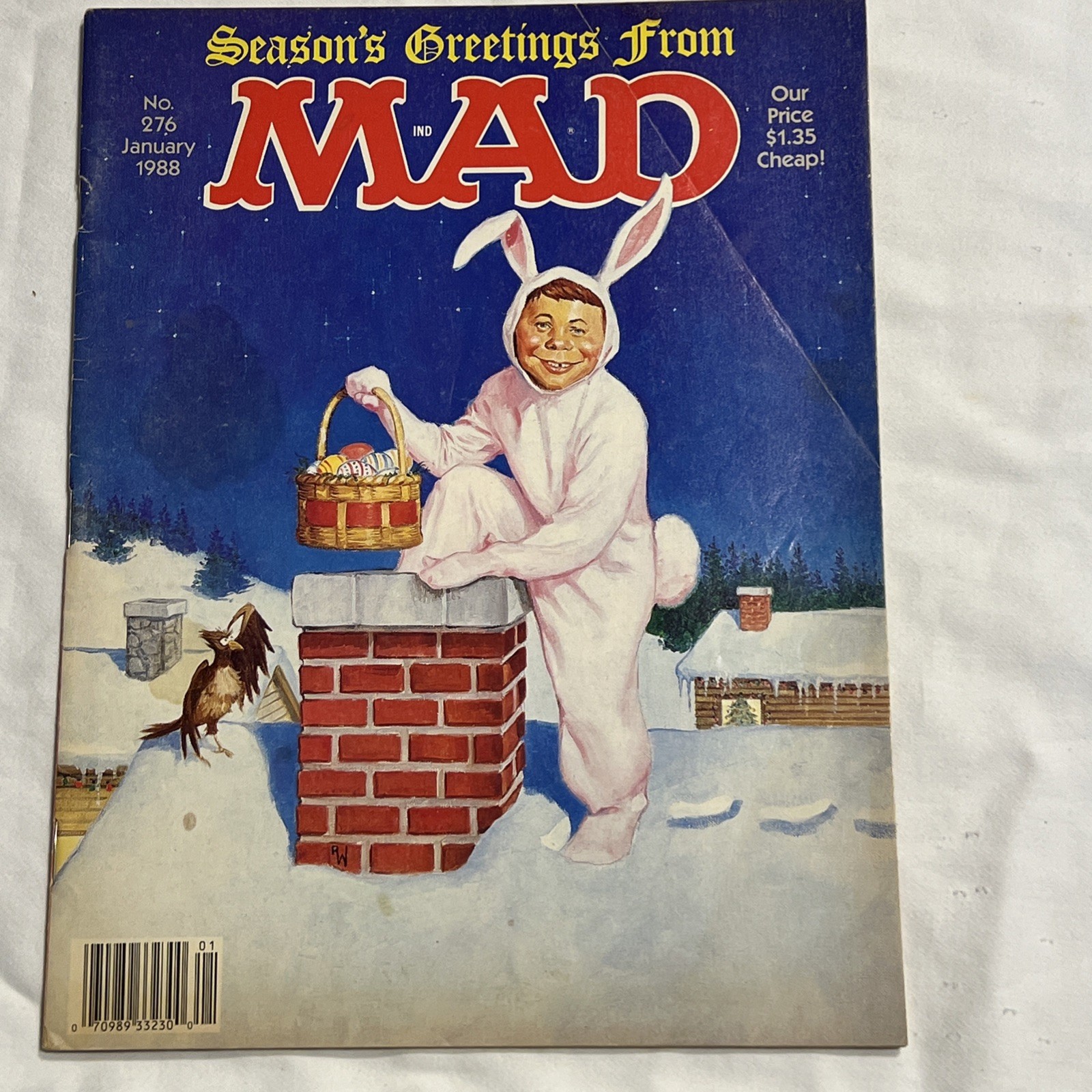 Mad Magazine #276, 1988 January Season's Greetings