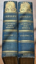 Vintage 1947 Shelley Volumes I and II Includes The Origin of Frankenstein