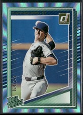 2025 Donruss #133 Thatcher Hurd Carolina Blue Laser #/249, New York Yankees