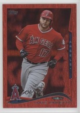 2014 Topps Red Hot Foil Chris Iannetta #154 0w6