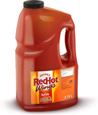 Franks RedHot Buffalo Wings Sauce 3.8L Bulk Hot Spicy Chicken Wing Sauce