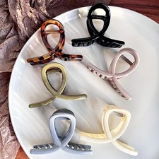 Big Hair Claw Clips Medium Size Butterfly Hair Clips for Women 3.15" Strong H...