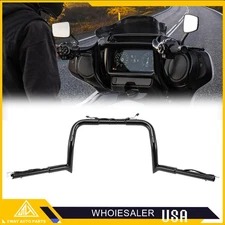 10" PRE-WIRED Meathook Handlebar 1.25'' For 2014-up Harley Touring Street Glide 