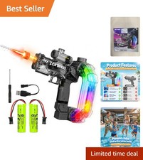 Rechargeable 900CC Water Blaster with LED for Kids Adults - Summer Essentials