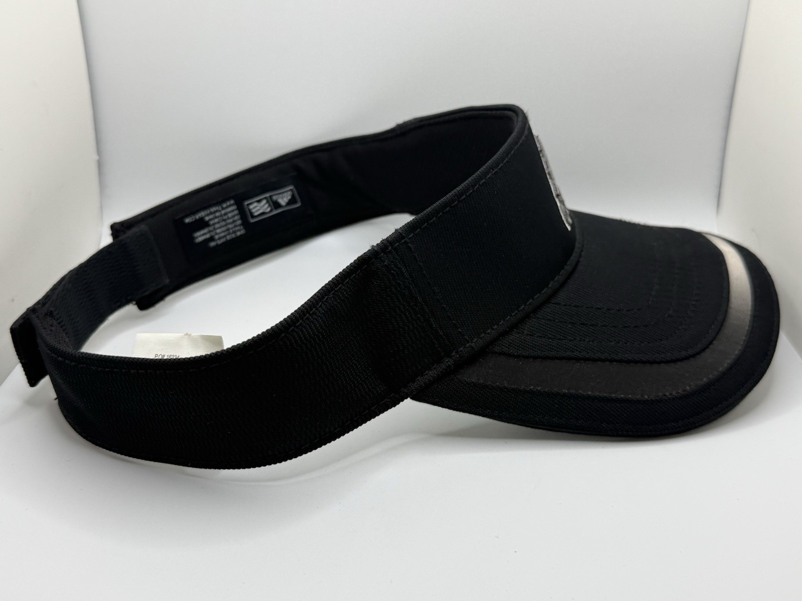 Adidas Sun Visor Hat Cap Black Adjustable Strapba… - image 4