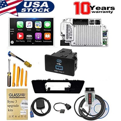 Factory SYNC 2 to SYNC 3 3.4 Upgrade Carplay Kit Fit for Ford Sync3 NA224 GPS US