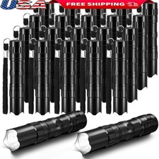 36 Mini LED Flashlights Portable Handheld Battery Powered Ideal Travel New