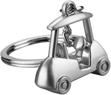 Keychain Golf Cart Pendant Keyring Unisex Key Organizer Holder Keyring Birthday