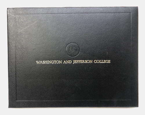 JAMES LOVELL HONORARY DOCTOR OF SCIENCE DEGREE - WASHINGTON & JEFFERSON COLLEGE