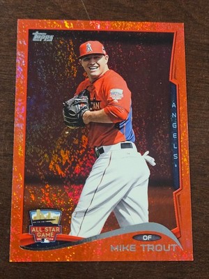 2014 Topps US 54 Red Foil MIKE TROUT